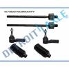 NEW 6pc Outer &amp; Inner Tie Rod + Rack &amp; Pinion Boots Kit  04-06 Dodge Durango 4x4 #1 small image