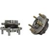 Pair (2) NEW Front Left and Right Wheel Hub and Bearing Assembly for Mitsubishi