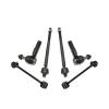 6 Pc New Suspension Kit for Commander Grand Cherokee Inner &amp; Outer Tie Rod Ends