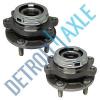 Both (2) New Front Wheel Hub and Bearing Assembly w/ ABS For Nissan Murano Quest