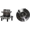 Pair: 2 New REAR Complete Wheel Hub and Bearing Assembly fits 5 Lug Non-ABS Only