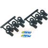 RPM Short Rod Ends Black Traxxas Slash Summit E-Maxx Revo RC Car Off Road #80472