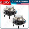 Both (2) New Complete Front Wheel Hub Bearing Assembly Fits Chevy/GMC Trucks 2WD