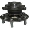 Pair: 2 New REAR 2006-11 Civic CSX ABS Complete Wheel Hub &amp; Bearing Assembly