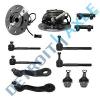 Brand New 12pc Complete Front Suspension Kit K1500 K2500 K3500 Suburban 4WD 4x4