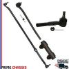 4 PC Kit Steering Parts F100 F250 65-71 RWD Center Link Tie Rod Ends Sleeve #1 small image