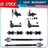 8 New Suspension Ball Joint Tie Rod Ends Parts for 1992-1997 Toyota Paseo