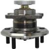 4 pc Set - 2 Rear Wheel Hub and Bearing Assembly w/ ABS + 2 Front Press Bearing #2 small image