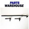 3 Piece Kit Inner &amp; Outer Tie Rod Ends with Center Drag Link