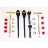 6 Piece Steering Front End Kit Sway Bar Links Tie Rod Ends 1 Year Warranty #2 small image