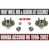 Front Wheel Hub &amp; Bearing Kit Assembly SPK450 510050  SET OF TWO