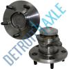 Pair: 2 New REAR 5 Lug ABS Complete Wheel Hub and Bearing Assembly Fits Optima