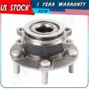 Front New Wheel Hub and Bearing Assembly w/ ABS fits Sentra Rogue Rogue Select