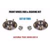 Front Wheel Hub And Bearing Kit Assembly for Acura TSX 2009-2014   PAIR  TWO