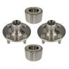 Wheel Hub and Bearing Assembly Set FRONT 831-84012 Toyota Echo &#039;00-&#039;05