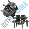 Pair of 2 NEW Front Driver and Passenger Wheel Hub and Bearing Assembly w/ ABS