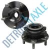 Pair of 2 NEW Front Wheel Hub and Bearing Assembly w/ ABS fits Sentra Rogue