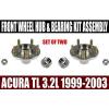 Front Wheel Hub &amp; Bearing Kit Assembly  510050  SPK450    SET OF TWO