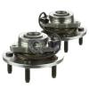 2x 2002-2005 Dodge Ram 1500 Front Wheel Hub Bearing Stud ABS Assembly NEW 515073