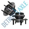 Both (2) New Complete Front Wheel Hub &amp; Bearing Assembly F-150 Trucks 4x4 NO ABS #1 small image