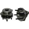 NEW Driver or Passenger Complete Wheel Hub and Bearing Assembly 6 Stud Hub #2 small image