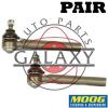 Moog Replacement New Outer Tie Rod End Pair For Highlander RX330 RX350 RX400h