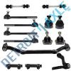 Brand New 14pc Complete Front Suspension Kit - Chevy Blazer S10 &amp; GMC Jimmy 2WD #1 small image