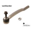 New Volvo V70 XC70 Driver Left 254mm OAL Steering Tie Rod End Lemfoerder 2670102