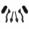 6 Pc New Steering Kit for Acura Integra Honda Civic &amp; Civic del Sol Tie Rod Ends #2 small image