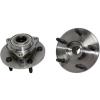 NEW 4pc Front Wheel Hub and Bearing Assembly Rear-Wheel ABS + Outer Tie Rod 2WD
