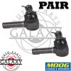 Moog Replacement New Front Outer Tie Rod End Pair For Buick Oldsmobile Pontiac #1 small image