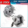Pair (2) New Complete Wheel Hub &amp; Bearing Assembly For Dodge Trucks 8 Lug W/ABS #1 small image