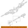 LAND ROVER OEM 12-15 Range Rover Evoque Steering Gear-Inner Tie Rod End LR026271