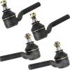 Set of 4 Tie Rod Ends New Front Right Left Inner Outer LH &amp; RH Plymouth Dodge B