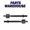 2 Pcs Kit Inner Tie Rod Ends for Driver &amp; Passenger Side