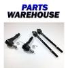 4 Piece Kit Inner &amp; Outer Tie Rod End #1 small image