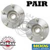 Moog New Rear Wheel Bearing Hubs Pair For Lancer 04-06 Outlander 03-06