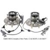 Pair New Front Left &amp; Right Wheel Hub Bearing Assembly For Chevy &amp; GMC Z71 2WD