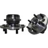 2 Front Wheel Hub Bearing Assembly 4WD 6 Bolt + 4 Tie Rods + 2 Adjusting Sleeves #3 small image