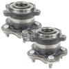 2x Rear Wheel Hub Bearing Stud Assembly Replacement For 2009-2013 Infiniti FX50