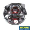 Moog New Rear Wheel Hub &amp; Bearing Assemblies Pair For Toyota Lexus RX