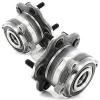 Pair of FOR 09-12 Nissan Murano AWD 4WD Models Rear Wheel Hub Bearing Assembly