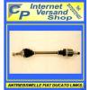 DRIVE SHAFT LEFT FIAT DUCATO 230 244 BIS 1500 NUTZLA