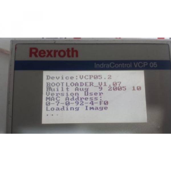 Rexroth IndraControl VCP 05 with PROFIBUS DP slave VCP05.2DSN-003-PB-NN-PW #4 image