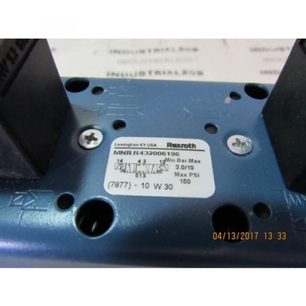 REXROTH CERAM VALVE R432006196 NEW #3 image