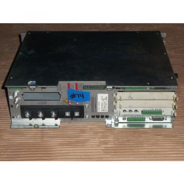 REXROTH INDRAMAT DDS02.1-A/W100 POWER SUPPLY AC SERVO CONTROLLER DRIVE #14 #1 image