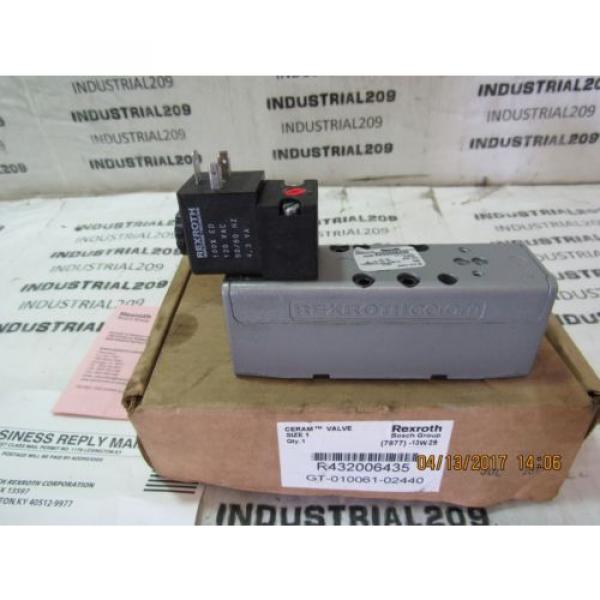 REXROTH CERAM VALVE RT32006435 GT-010061-02440 NEW #1 image