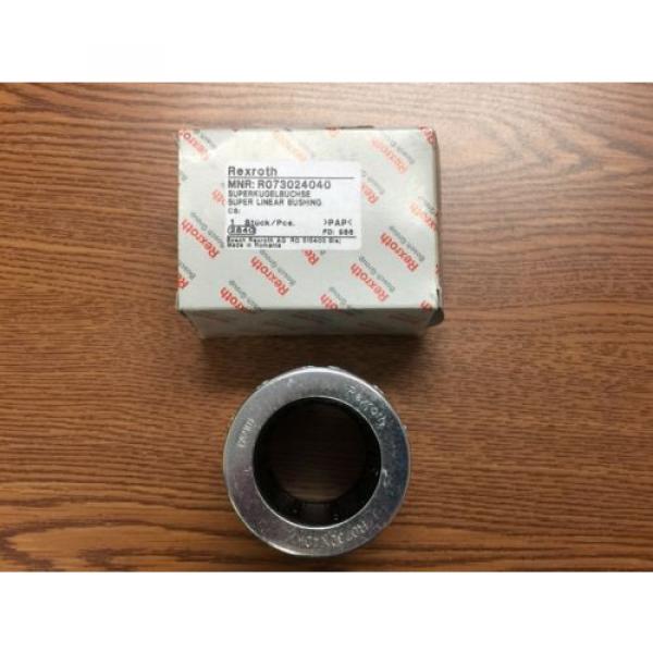 NEW REXROTH SUPER LINEAR BUSHING KBSH-40-DD PN# R073024040 #2 image