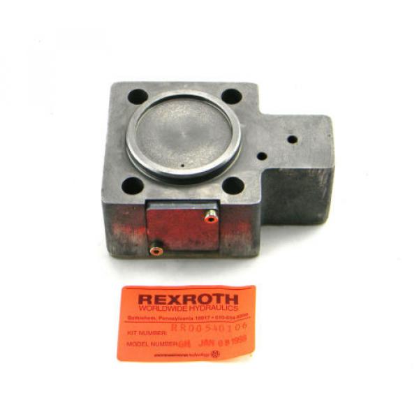 NEW MANNESMANN REXROTH GH RR00540106 HYDRAULIC FLOW VALVE #1 image