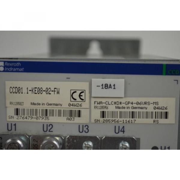 Rexroth Indramat CCD01.1-KE08-02-FW #3 image